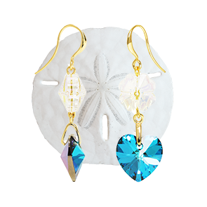 Ocean’s Heart earrings
